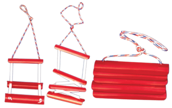 Sulankstomos plastikinės kopėtėlės 4 pakopų