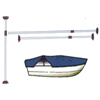 TENTO STOVAS TELESKOPINIS 86-150 cm