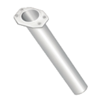 Laikiklis meškerei universalus įleidžiamas baltas