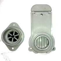 PVC valties vandens vožtuvas