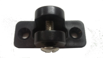 Stogelio rėmo detalė (bazė) plastikinė 90°