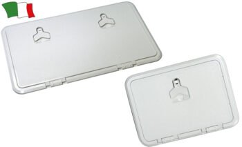 Daiktadėžės dangtis 270x370 mm (vidus 175x275 mm) baltas su užraktu