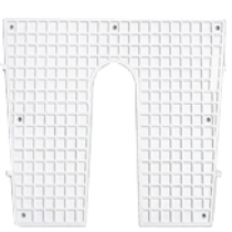 Tranco apsauga plastikinė 425x345 mm, balta