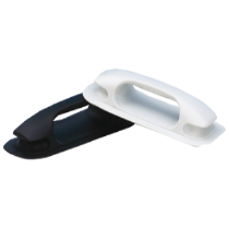 Klijuojama rankena PVC valčiai juoda