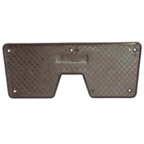 Tranco apsauga plastikinė, juoda