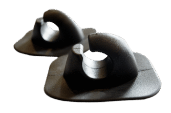 Klijuojamas irklo laikiklis PVC valčiai