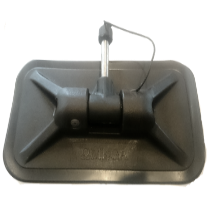 Klijuojamas irklo laikiklis PVC valčiai šarnyrinis