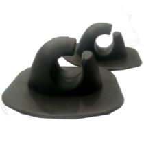 Klijuojama PVC tvirtinimo detalė