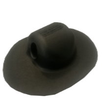 Klijuojama PVC tvirtinimo detalė