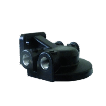 Kuro filtro-separatoriaus laikiklis aliuminis 3/8”