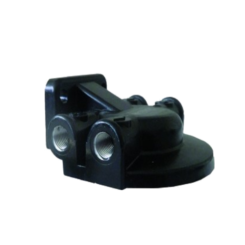 Kuro filtro-separatoriaus laikiklis aliuminis 3/8”