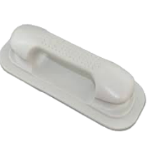 Klijuojama rankena PVC valčiai pilka