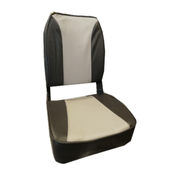 Kėdė sulenkiama su metaliniais lankstais DELUXE CHARCOAL/GREY