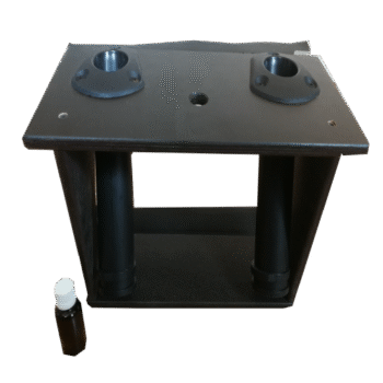 Klijuojamas staliukas su laikikliais