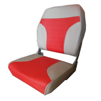 Kėdė Springfield sulenkiama su metaliniais lankstais RED/GREY