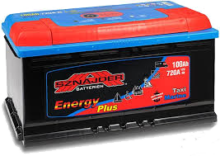 Akumuliatorius Sznajder Energy+ 100 Ah