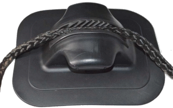 Klijuojamas virvės fiksatorius PVC valčiai