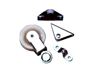 Gervės Anchormate virvės kreipiančiūjų ratukų komplektas