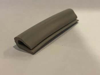 APSAUGINĖ BORTO GUMA MAŽA PILKA 20x12 mm, iki 6 mm briaunai