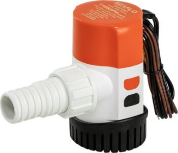 Triumo pompa su antgaliu 12V 1100GPH (4160 l/h)