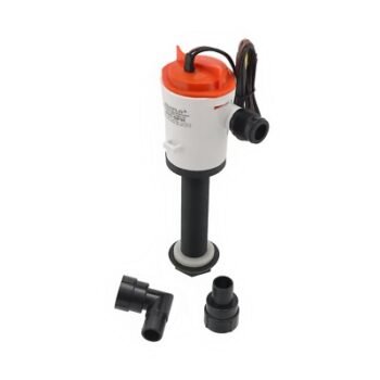 Aeratoriaus pompa 800 GPH 12v ø19 mm, vertikalus montavimas