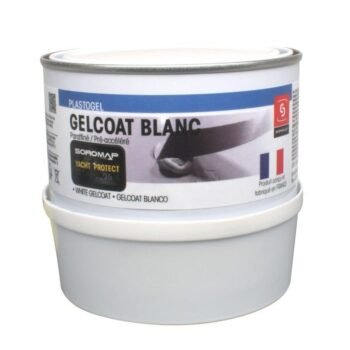 Baltas gelkautas su kietikliu, 250 g