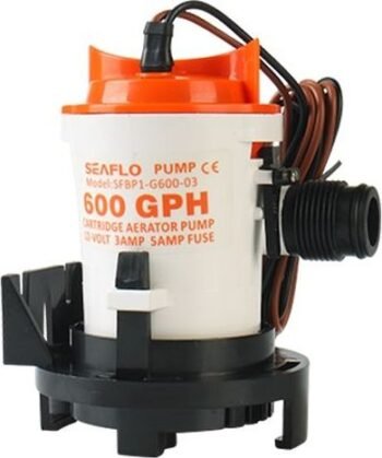 Triumo pompa 600 gph 12v ø19 mm šoninio tvirtinimo