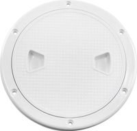 Apvalus inspekcinis liukas Seaflo Ø151 mm / Ø198 mm, ABS plastikas, baltas