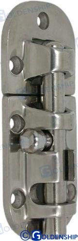 Nerūdijančio plieno užraktas su svirtimi, 89 x 39 mm