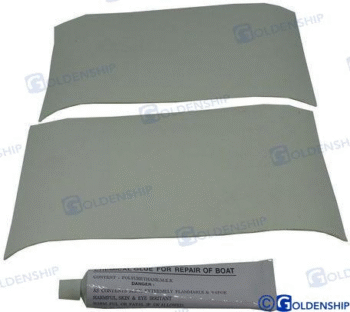 Remonto komplektas pripučiamai valčiai Goldenship