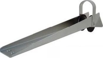 Inkaro ritinėlis priekiniam tvirtinimui, nerūdijantis plienas SS304, 390 mm