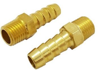 Tiesūs kuro žarnų antgaliai 3/8" (2 vnt.)