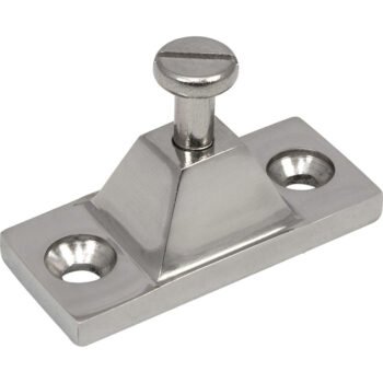 Nerūdijančio plieno šoninio tvirtinimo laikiklis 51x23 mm