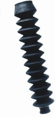 Vairo kabelio apsauginė gofruotė 20 cm