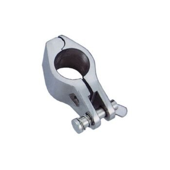 Nerūdijančio plieno vamzdžio laikiklis su išimama smeige 22 mm