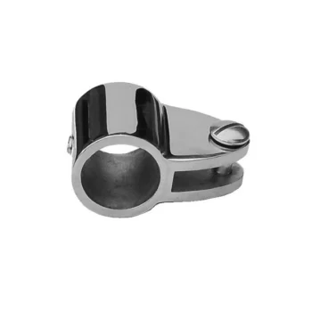 Nerūdijančio plieno vamzdžio laikiklis su varžtu 22 mm