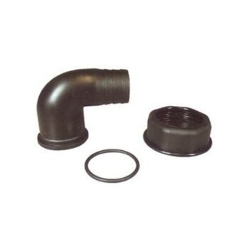 Bako užpylimo alkūninė jungtis 90° 35 mm