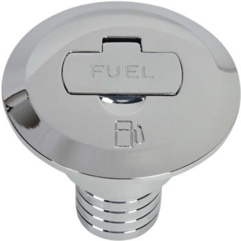 Chromuotos bronzos denio užpildymo jungtis benzinui su raktu 38 mm