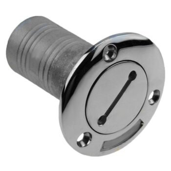 Nerūdijančio plieno denio užpildymo jungtis benzinui 38 mm