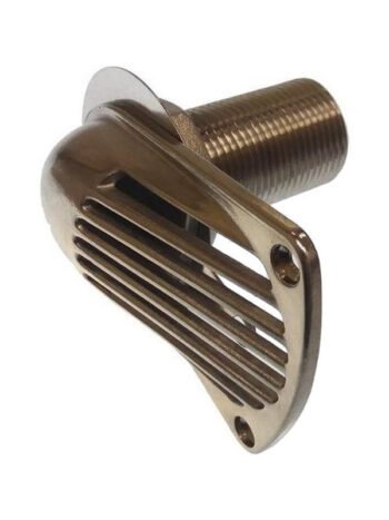 Bronzinis užbortinio vandens įsiurbimo praėjimas su koštuvu