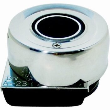 Viengubas elektrinis garsinis signalas (12V, 112 dB, nerūd. plieno korpusas)