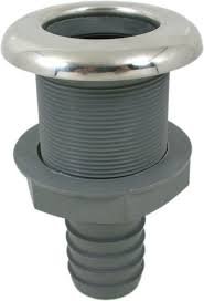 Drenažo perėjimas su 19 mm žarnos pajungimu, pilkas
