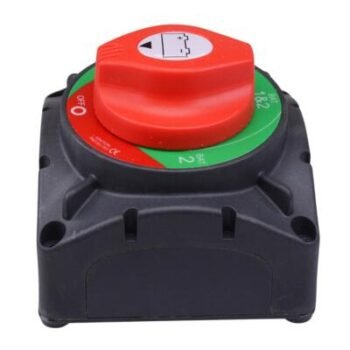 Akumuliatorių išjungėjas/perjungėjas 1‑2‑BOTH‑OFF 12–48 V / 300 A