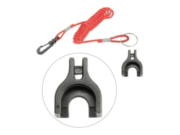 Avarinio išjungimo raktas (su virvele) OMC / Johnson / Evinrude