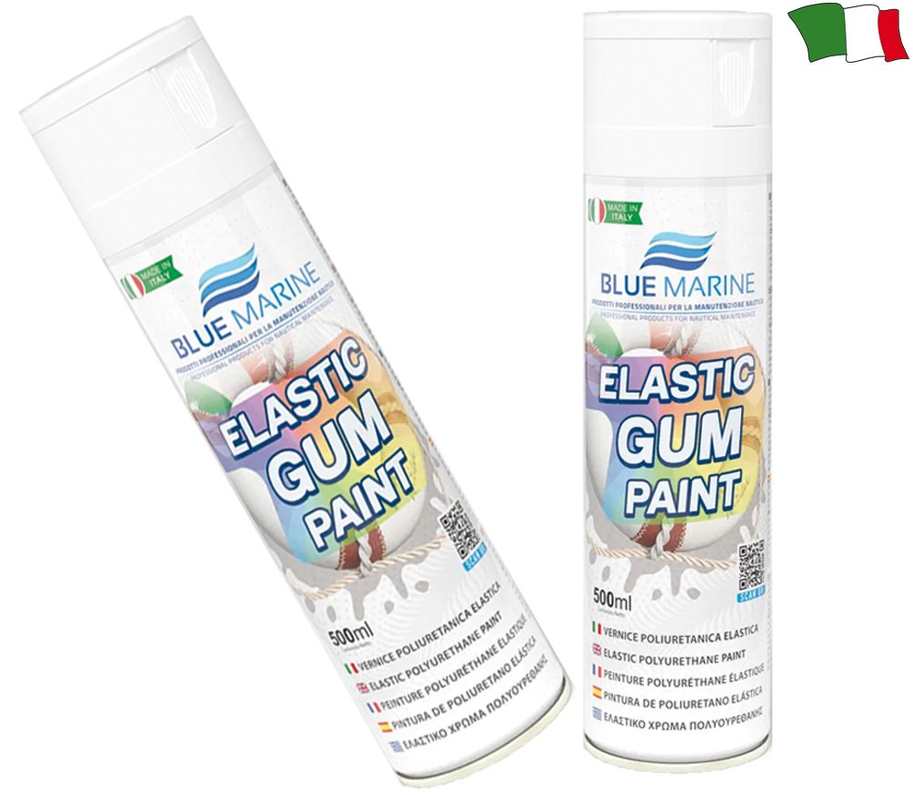 Elastingi dažai ELASTIC GUM PAINT ORCA juodi (400 ml)
