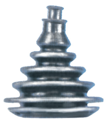 100 mm guminė apsauga-manžetė, įstatoma, pilka