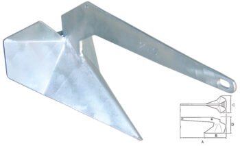 Inkaras „GAMMA“ karštai cinkuoto plieno 10 kg