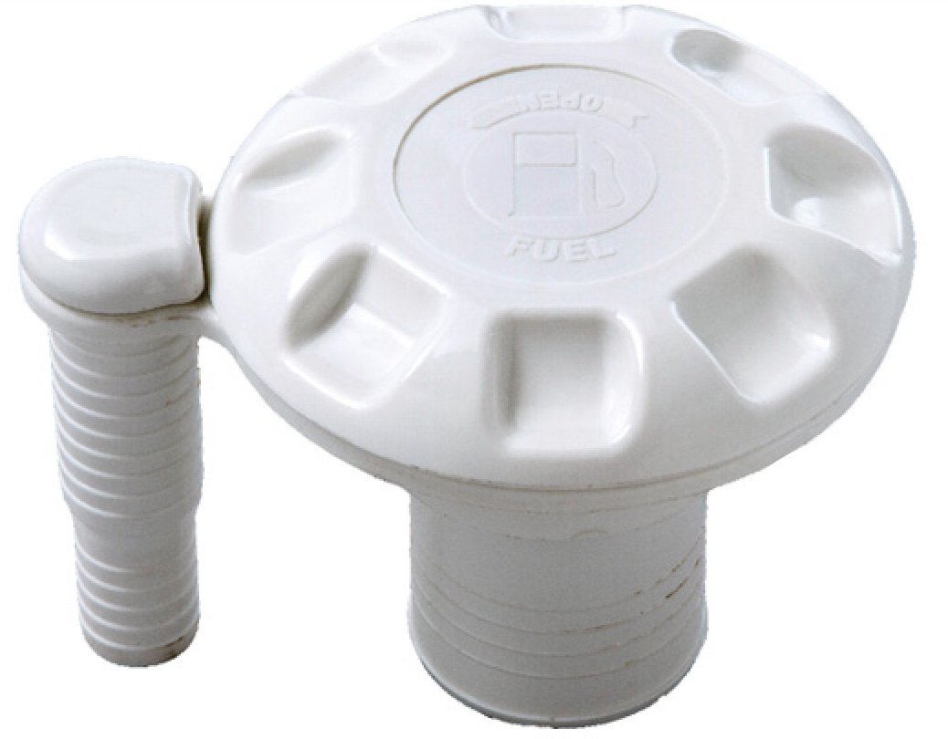 Kuro bako užpylimo anga su alsuokliu, plastikinė Ø38 mm