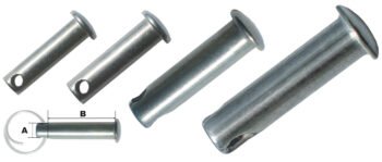 Nerūdijančio plieno AISI 316 greito fiksavimo takelažo kaiščiai