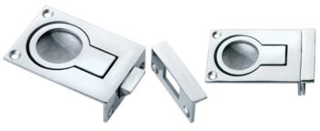 Nerūdijančio plieno įleidžiamas pakėlimo žiedas AISI 316 60 x 40 mm